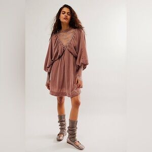 Free People - Portia Velvet Mini Dress